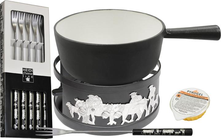 Heidi Cheese Line Appenzeller Fondue Set