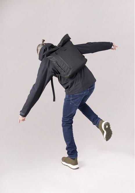 Produktbild Troika BLACK ROLL TOP Rolltop Rücksack, schwarz (17.50 l)
