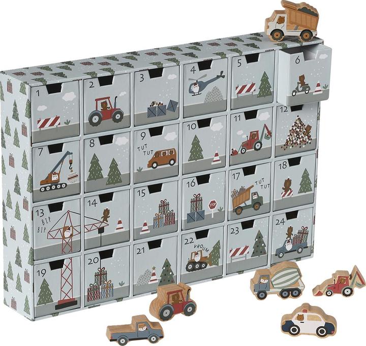 Image du produit Vertbaudet Calendrier de l'Avent pour enfants avec jouets en bois FSC®.