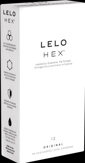 Actual product image LELO HEX Condoms Original (12 pcs.)