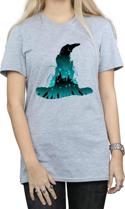 Immagine prodotto Hogwarts Silhouette Maglietta Ampia Donna (XL)