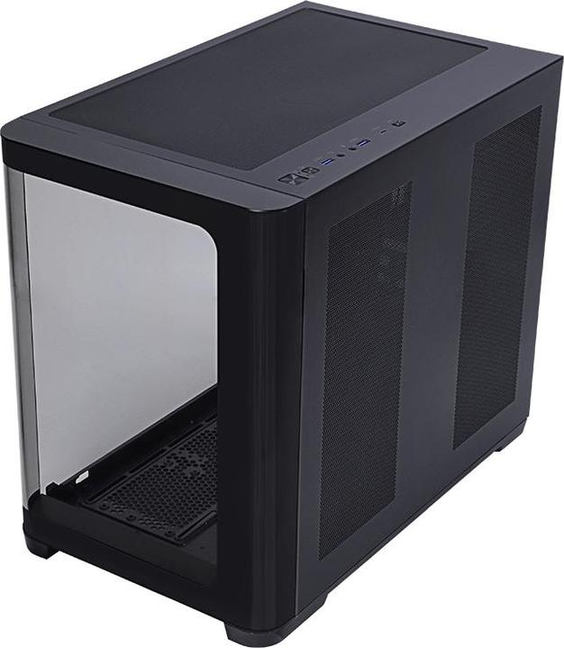 Actual product image Itek Dark Cave Curved (mATX, ATX, Mini-ITX)