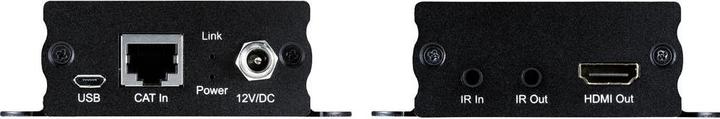Actual product image SpeaKa Professional SP-8567416 Audio/Video Power Amplifier AV Transmitter & Receiver Black (Extender)