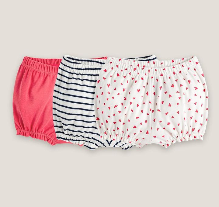 Produktbild La Redoute Collections 3er-Pack Baby-Shorts (74, 3er Pack)