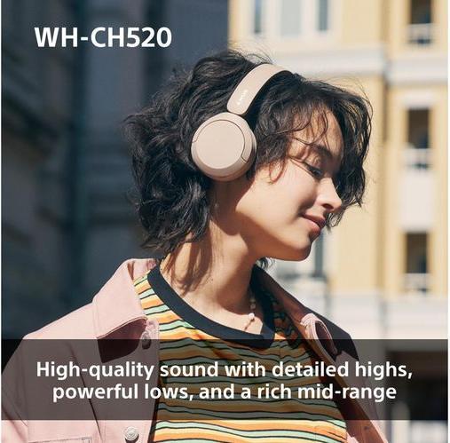 Actual product image Sony WH-CH520 (No noise cancelling, 50 h, Wireless)