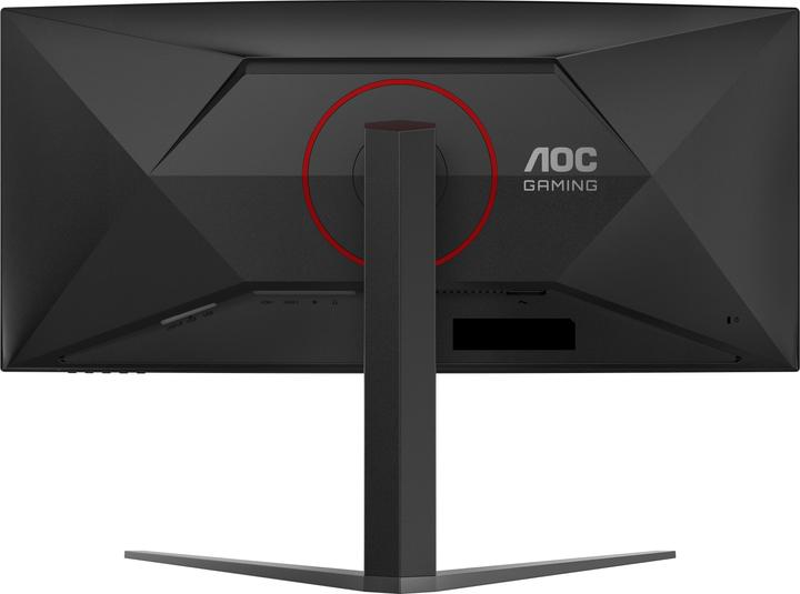 Actual product image AOC 86,4cm (34") CU34G4Z 21:09 2xHDMI+2xDP+USB blackred (3440 x 1440 pixels, 34")