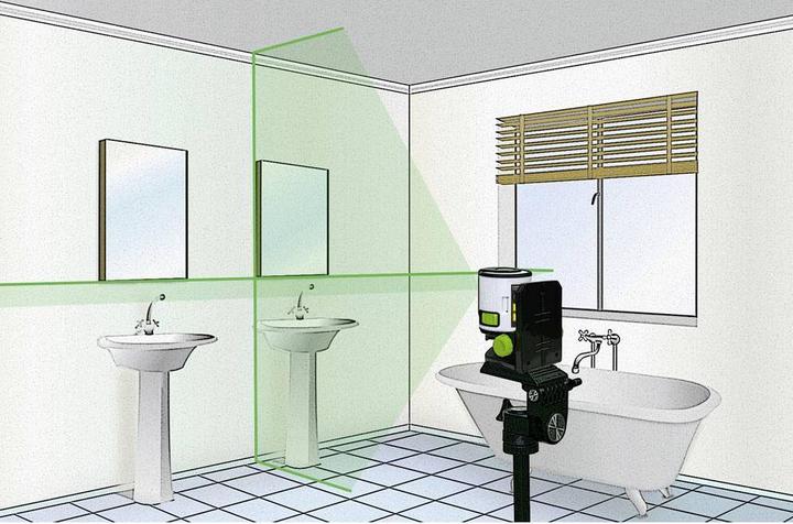 Immagine prodotto Laserliner EasyCross-Laser Green Set Linea trasversale laser autolivellante