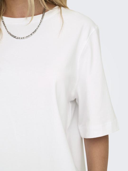 Immagine prodotto Only T-shirt loose fit con scollo rotondo e maniche a pipistrello (XS)