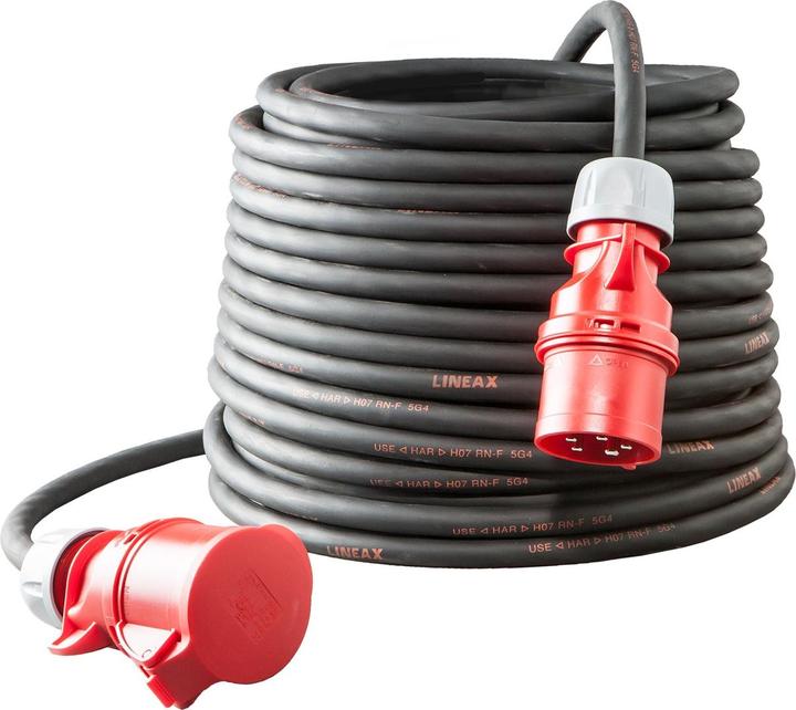 Produktbild Keraf 106992 H07RN-F 5G2,5 Verlängerungskabel 25 m CEE 16/5/400 (25 m, CEE 16/5)