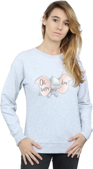 Actual product image Disney Womens/Ladies Dumbo Happy Day Sweatshirt (L)