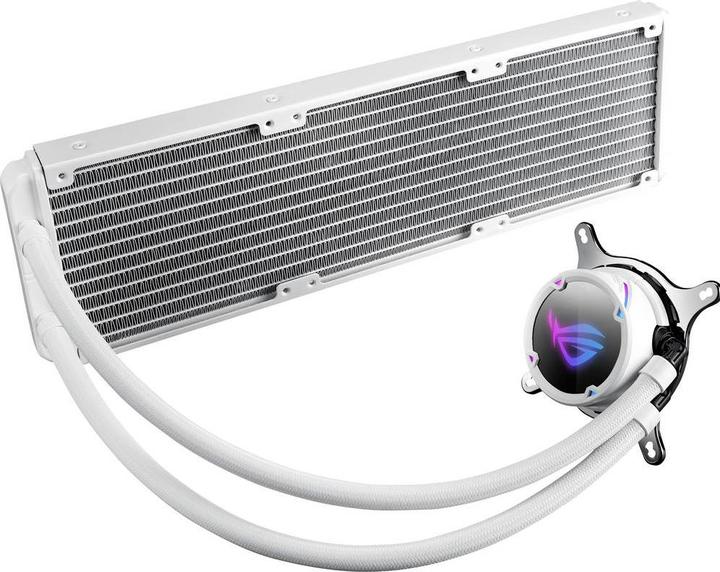 Actual product image ASUS ROG Strix LC 360 RGB White Edition Complete water cooling