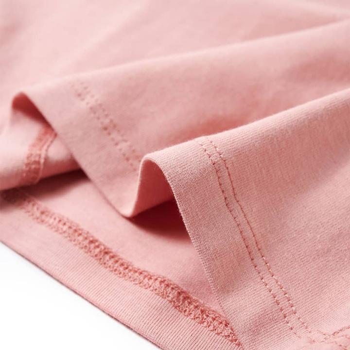 Image du produit VidaXL T-shirt manches longues enfant Rose 104,Matière : 95% coton. 5 (104)