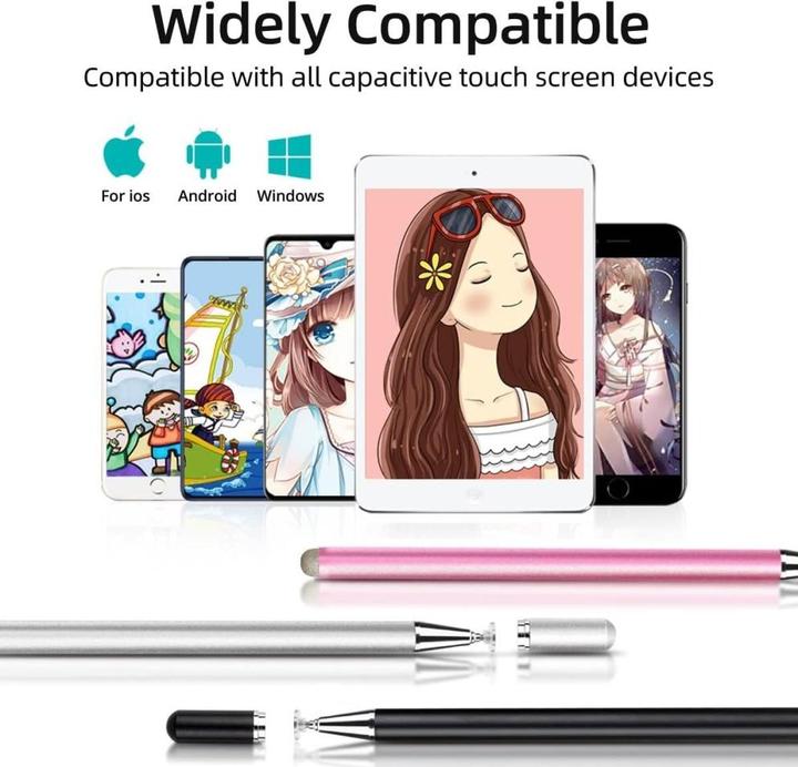 Produktbild PowerGuard 2-in-1 Kapazitiver Pen Touch Screen Stylus Stift
