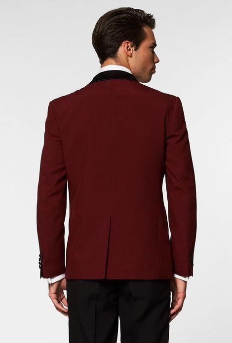 Actual product image OppoSuits Hot Burgundy (48)