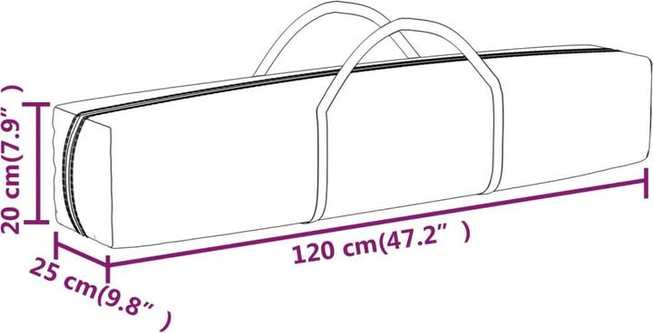 Immagine prodotto VidaXL Bernhilde (197.50 cm, 197.50 cm)