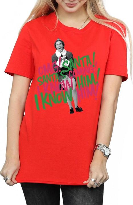 Produktbild Elf Santa's Coming TShirt (XL)