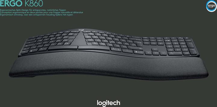Productafbeelding Logitech Ergo K860 (NL, Draadloze)