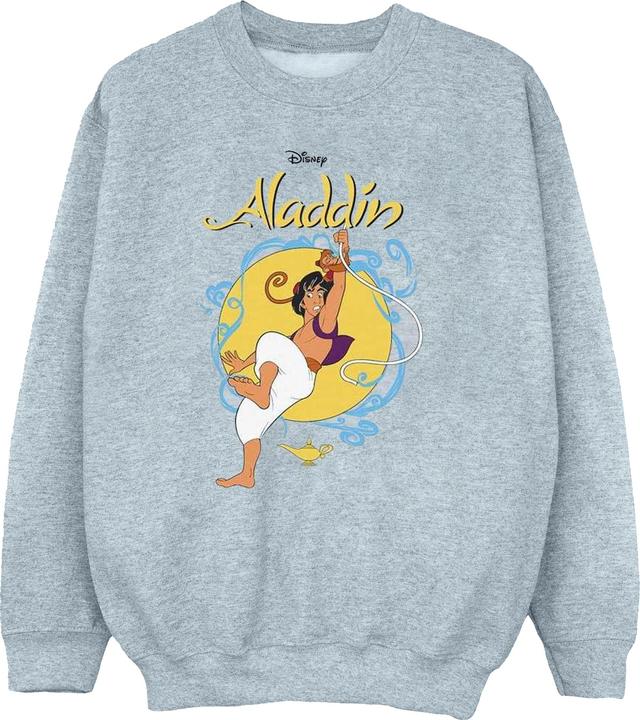 Actual product image Disney Mens Aladdin Rope Swing Sweatshirt (XL)