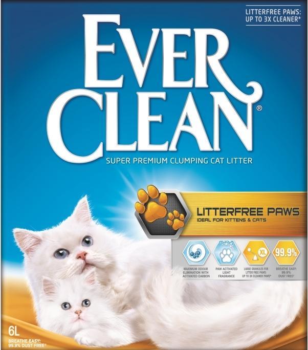 Image du produit Everclean Litterfree Paws (Agglomérant, 5.70 kg)