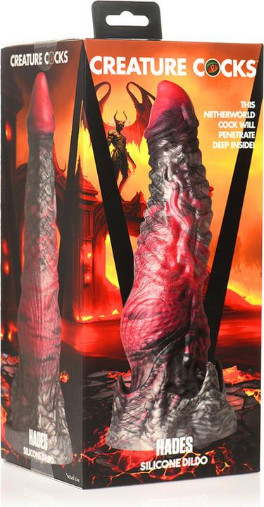 Actual product image Frisky Hades - Silicone Dildo - Medium