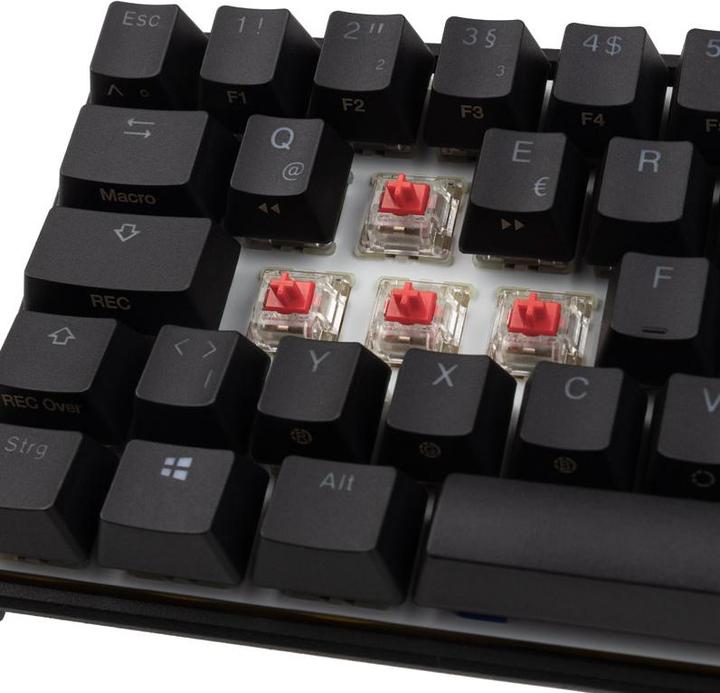 Image du produit Ducky Clavier de jeu Mecha Pro SF, Cherry MX-Silent-Red (DE, Filaire)