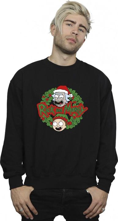 Image du produit Rick And Morty - Sweat CHRISTMAS WREATH - Homme (XL)
