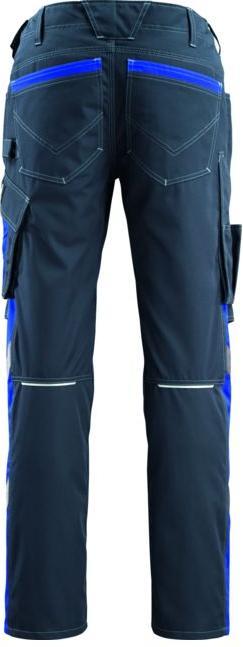 Produktbild Mascot Hose Mannheim schwarzblau / kornblau (56)