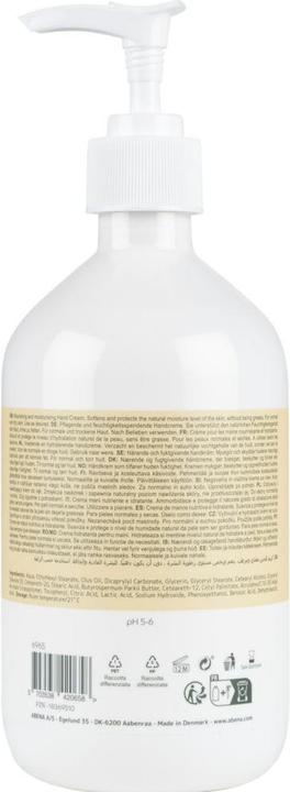 Immagine prodotto Abena Handcreme, 21% Fettgehalt, Unparfümiert, 500 ml (500 ml)