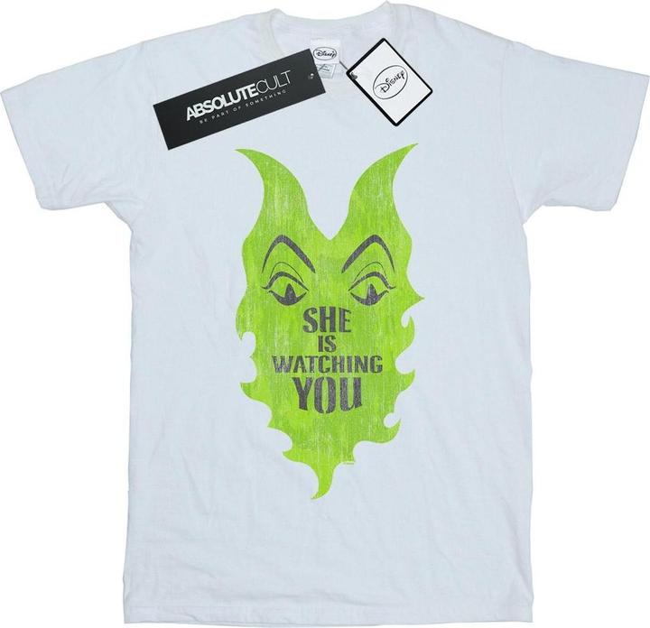 Image du produit Disney - T-shirt THE DESCENDANTS MALEFICENT SHE IS WATCHING - Femme (XL)