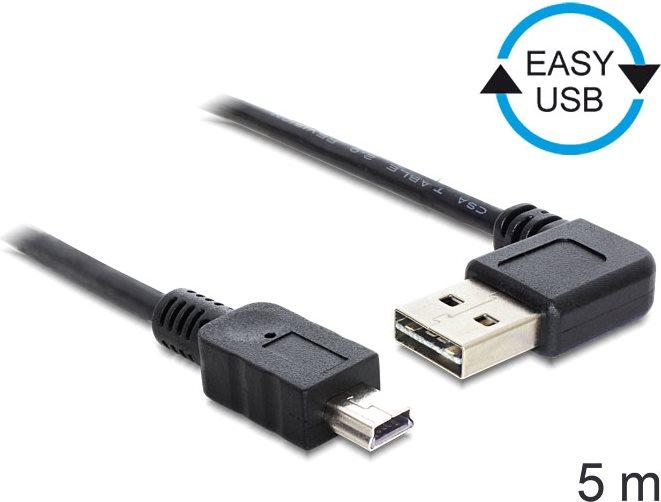 Image du produit Delock Câble EASY USB 2.0 (5 m, USB 2.0)