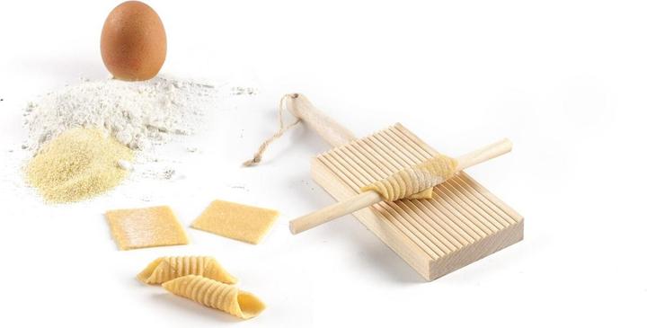 Image du produit Ibili Planche à gnocchi/garganelli avec bâton Une aide pratique pour former les gnocchi et les garganelli