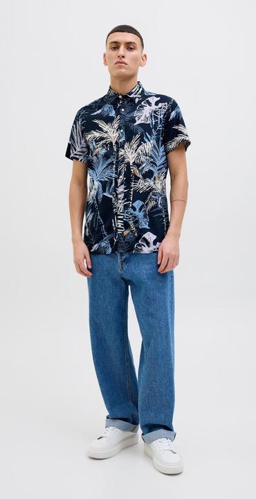 Immagine prodotto Jack & Jones Jjhawaii Aop Shirt Ss Ln (XL)