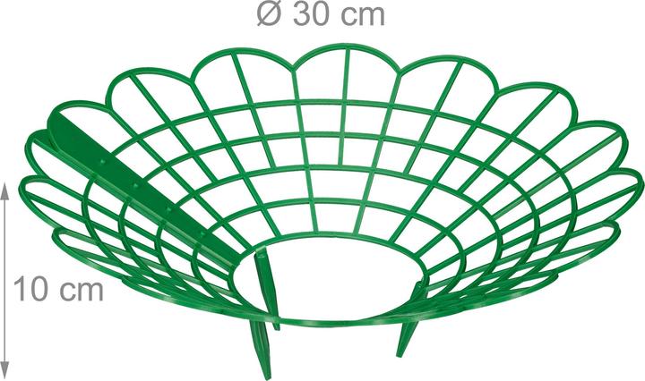 Relaxdays Erdbeerreifer-Set (30 cm, 30 cm)