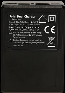 Productafbeelding Rollei Action one Dubbele Lader