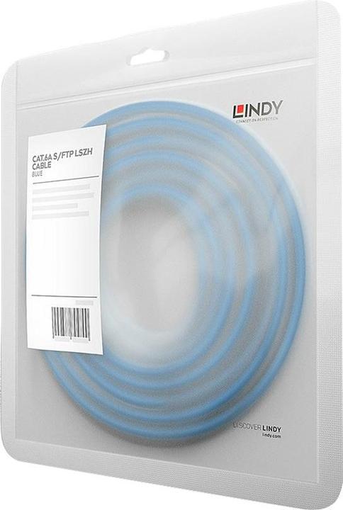 Produktbild Lindy Netzwerkkabel (LSOH, PiMF, S/FTP, CAT6a, 2 m)
