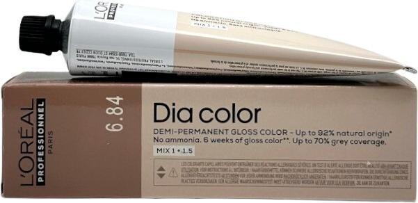 Image du produit L'Oréal Paris Loreal DIA Color 6,84 Blond foncé Moka Cuivré 60 ml (6.84, Blond foncé Moka Cuivre)
