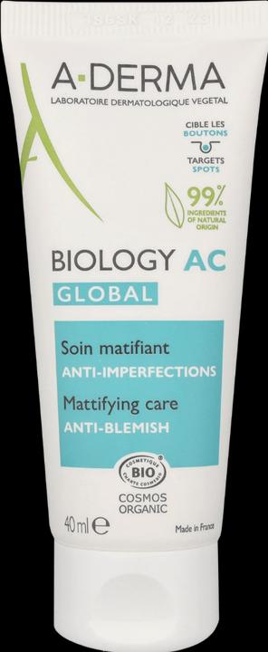 Produktbild A-Derma BIOLOGY AC Global Creme unreine Haut Creme (40 ml, Tagescreme)