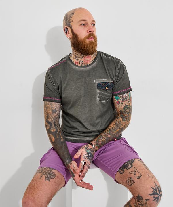 Produktbild Joe Browns Aztec Trim Acid Wash T-Shirt (M)