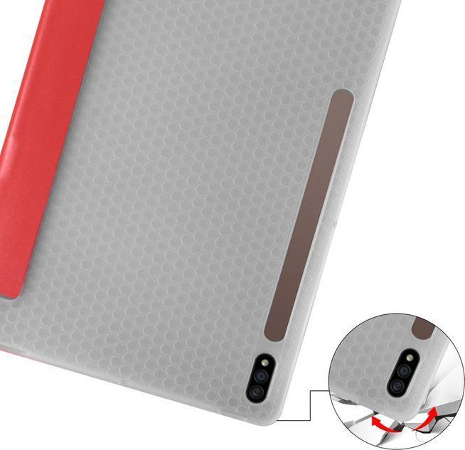 Actual product image MU Classic Triple foldable case with stylus holder (Galaxy Tab S7+)
