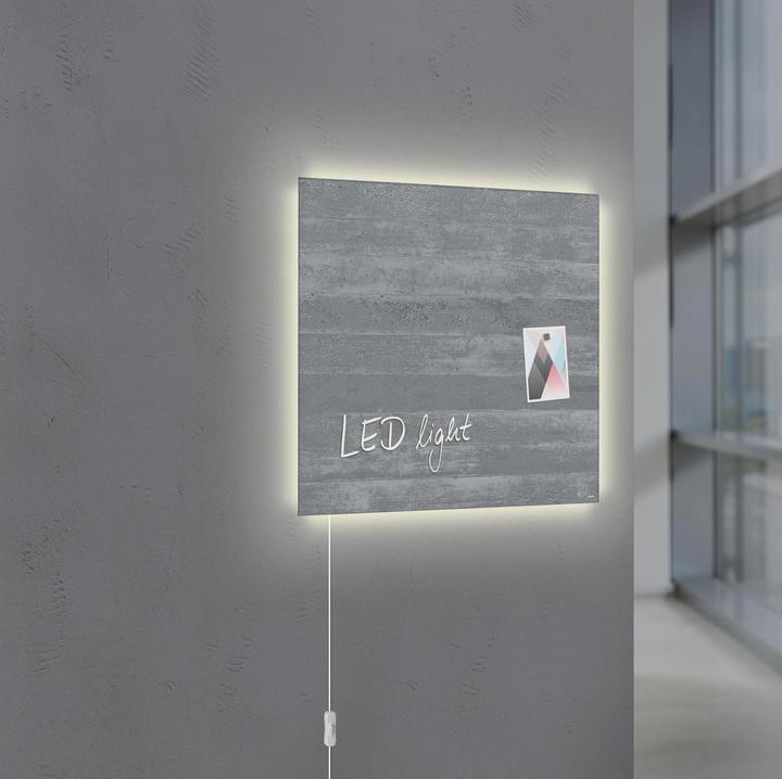 Immagine prodotto Sigel artverum® lavagna magnetica in vetro (Calamita, 48 x 48 cm)