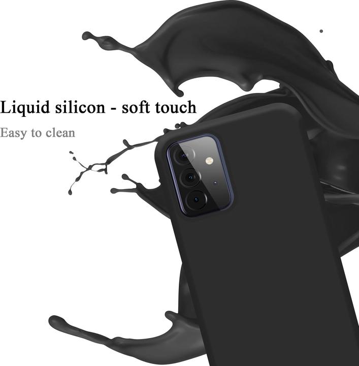 Actual product image Cadorabo TPU Liquid Silicone Case Cover (Samsung Galaxy A72, Samsung Galaxy A72 5G)