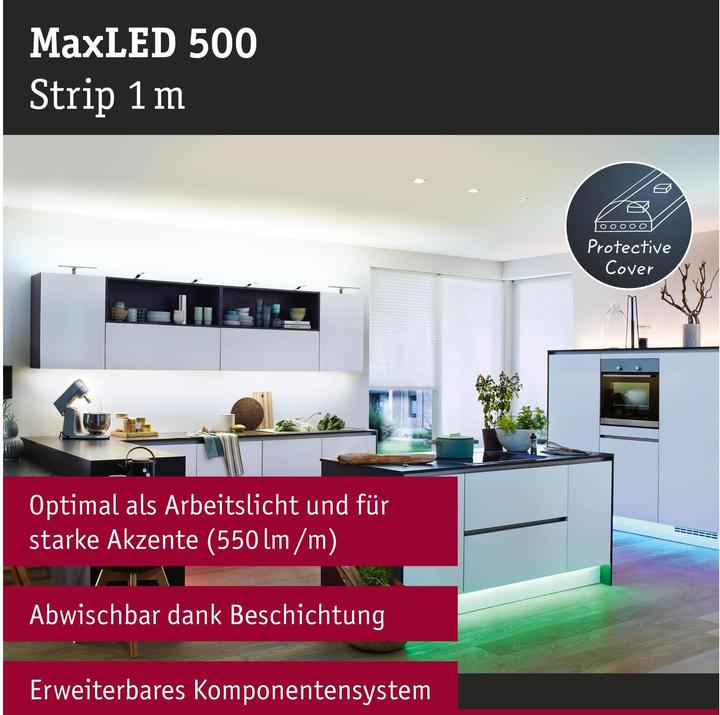 Produktbild Paulmann MaxLED 500 Stripe (RGBW, 100 cm, Indoor)