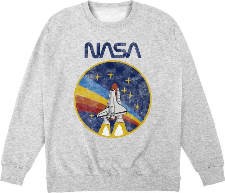 Actual product image Nasa Unisex Adult Rocket Sweatshirt (L)