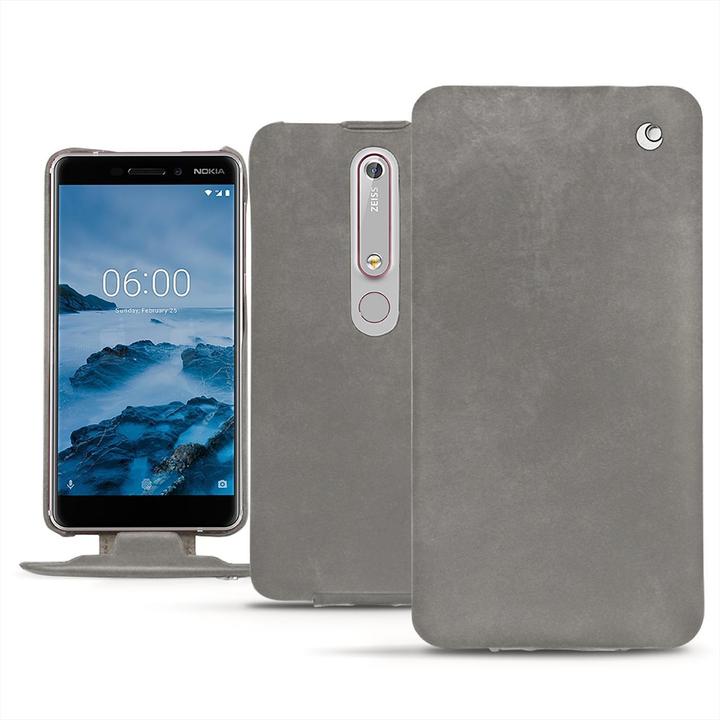 Actual product image Noreve Leather cover vertical (Nokia 6 (2018))