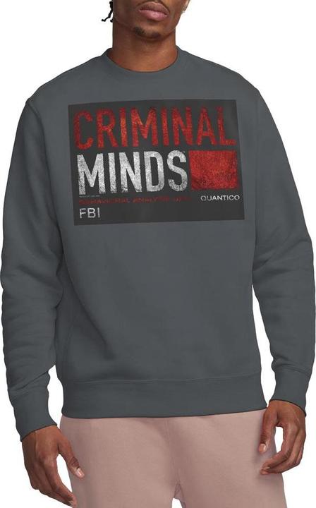 Actual product image Criminal Minds Unisex Adult Title Card Sweatshirt (XL)