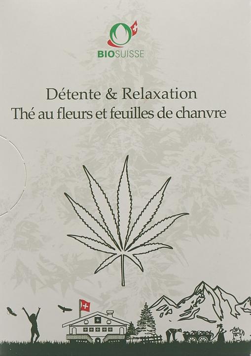 Immagine prodotto Herba Bio Suisse Relax & Calming Hemp Flower and Hemp Leaf Tea (30 g)