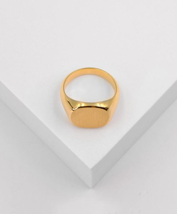Actual product image Muau Disc ring (54, 750/18 K Gold)