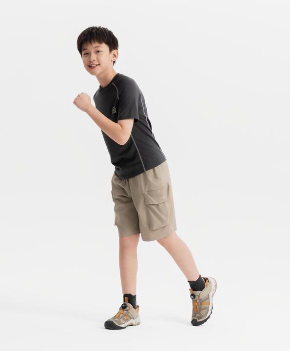 Immagine prodotto Quechua Wander-T-Shirt Kinder Merino - MH900 grau (14, 15, 16)
