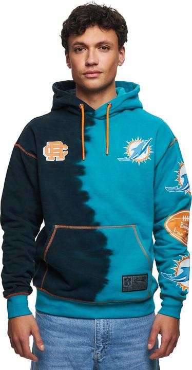 Produktbild Recovered Re:covered Fleece Hoody - INK DYE Miami Dolphins - XL (XL)