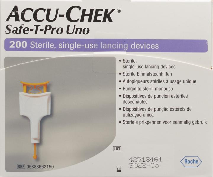 Produktbild Accu-Chek Safe-T Pro Uno Einmalstechhilfe (Stechhilfe)